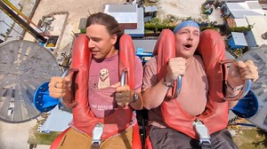 2.5K views | Ethan & Aiden | Slingshot & Vomatron at Indy Speedway | Facebook