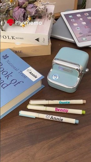 Labeling my stationery with me!🙌 Using Phomemo M150 label maker ✨#phomemo #labelprinter #labeling