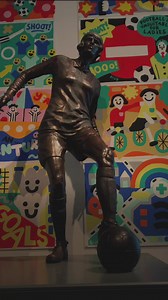 Celebrating one of the first superstars of women's football - a new exhibition at National Football Museum has opened dedicated to pioneering player Lily Parr. Read more on this story: https://bbc.in/3yc1g8g | BBC Manchester