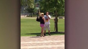 Bagpipes shut down hate preacher
