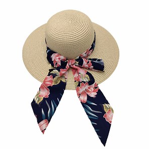 [Hot Item] Wholesale Summer Beach Sun Hats Girls Ladies Women Wide Brim Foldable Straw Hats with Custom Logo
