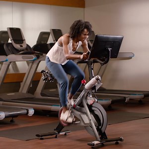 The Peloton Bike at every UK Hilton hotel means you can feel the burn no matter where your next trip takes you. 🔥 | Apex Dunblane Hydro