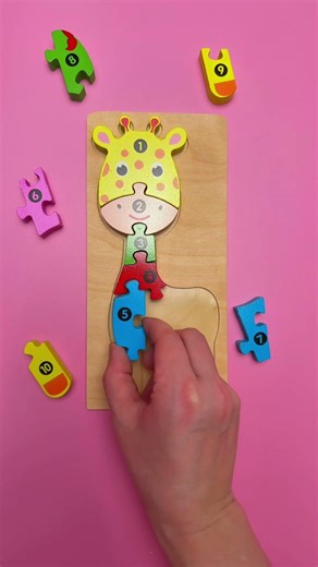 Assemble a Giant Giraffe Puzzle Challenge! 🦒🎉