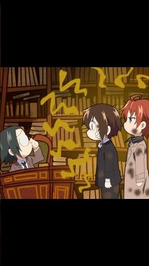 Ango tells Dazai and Oda that they smell bad 😂😂 #dazaiosamu #odasaku #bungoustraydogs