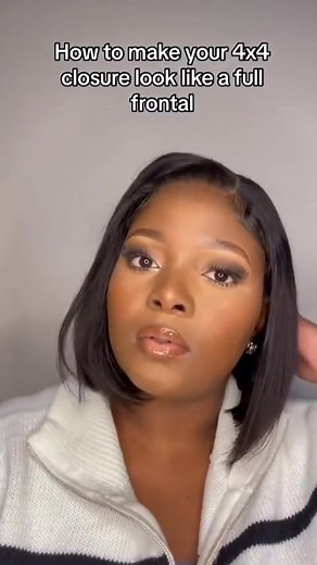 PART1 ：Transforming a 4x4 Closure into a Full Frontal Dream! #closureandfrontalmaking Ever wondered how to achieve that stunning full frontal illusion? #wiginstall #wigtips