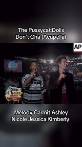 33K views · 907 reactions | ️ @pussycatdolls Acapella at @teenchoicefox (Melody Thornton, Carmit Bachar, Ashley Roberts, Nicole Scherzinger, Jessica Sutta and Kimberly Wyatt) singing “Don’t Cha” on the red carpet, 15th August 2005. Plus additional clip of their “Don’t Cha” performance, introduced by Tyler Hilton and Chingy. Thank you for finding this in better quality @carmitfocus 懶 #pussycatdolls #thepussycatdolls #tca #teenchoice | Pussycat Dolls Universe | Facebook