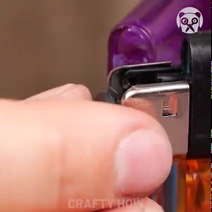 Beautiful DIY Tower Lamp Using Lighters! | Crafty Panda How