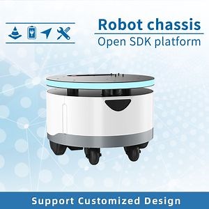 [Hot Item] Robot Chassis DIY Wholesale 4-Wheel Smart off-Road Wheeled Robot Chassis Robot Platform Landing Gear Parts