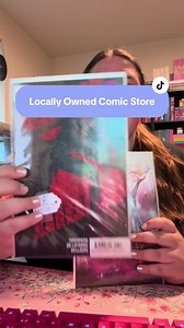 Savage Comics & Collectibles blind box opening at a locally owned comic store