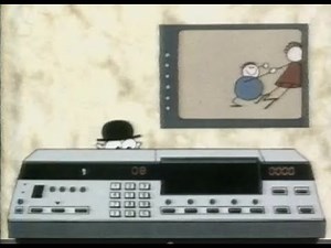 Part of Philips Video 2000 / V2000 / VCC instruction video, circa 1979 - early 1980s