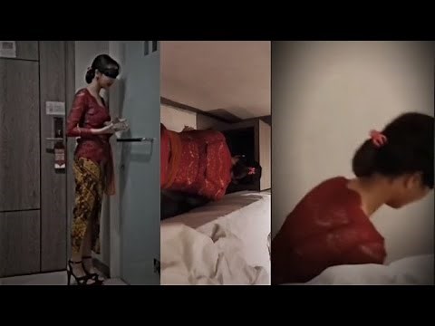 VIRAL❗❗ Video Bercocok Tanam 16 Menit Wanita Pakai Kebaya Merah