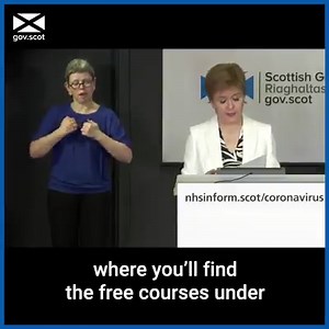 🖥 Skills Development Scotland's updated My World of Work website includes free online courses which you can use to enhance your skills, whether you’re furloughed, unemployed or looking to develop your career. Watch First Minister Nicola Sturgeon’s message ⬇️ Find courses at myworldofwork.co.uk | The Scottish Government
