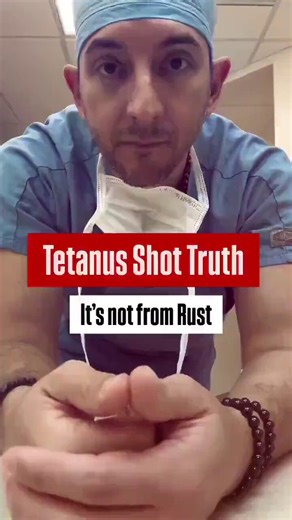 🚨"RUSTY NAIL=TETANUS SHOT" Is A Huge Medical LIE In 2026.Just cut yourself or suffered a puncture wound & the ER is about to BULLY you into a TOXIC shot you don't need?Here are the facts & research...doctors & 'health officials' don't want you to know...The shot they give you is NOT just a tetanus vaccine — it’s DTaP Diphtheria Tetanus & Pertussis loaded with:Aluminum (up to 0.625 mg/dose)Formaldehyde2-phenoxyethanol Triton X-100Casein (milk protein) & latex residues → anaphylaxis risk if aller