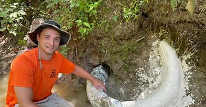 Man in Mississippi discovers rare mammoth tusk dating back to Ice Age
