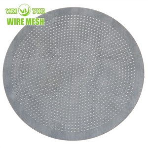 [Hot Item] Stainless Steel Round Shape Perforated Sheet Metal for Filtering
