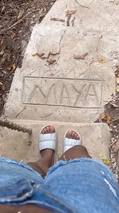 Built these concrete steps so all the rich Aunties can reach the PRIVATE 2nd level of the waterfall safely & easily…🙏🏿🇬🇭 #Maya #RichAuntie #JungleSpa #MaatiSpaGhana #MaatispaGH #Level2 #ConcreteSteps #EasyAccess #PrivateProperty | Maya Gilliam