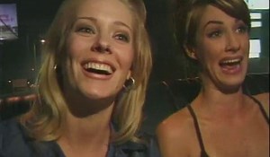 tracy ryan & dalia lesbian cab ride