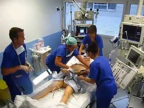 Medical simulation in ICU
