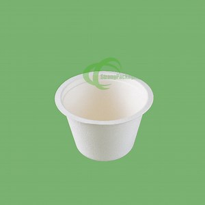 [Hot Item] Food Packaging Clamshell Food Container 100% Environment-Friendly Biodegradable Plate Biodegradable Bowl
