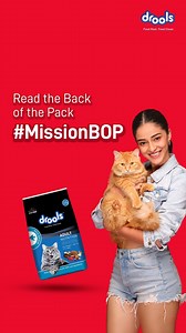 @DroolsIndia & I have an important message for all the pet lovers & pet parents out there! Take a moment to read the back of your furry buddy’s food pack to make sure they’re only getting the real & clean ingredients. Join the Drools #MissionBOP & take part in their #ReadtheBackofPack Challenge to win a FREE International trip! Last two days left to participate, get cracking now! 💃 #Drools #MissonBOP #ReadtheBackofPack #Contest #FeedRealFeedClean #PetFood #PetParents #Pets #ad | Drools