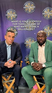 Will it be wine or milk waiting for Sebastian Maniscalco and Omar J. Dorsey when they walk off the #WhoWantsToBeAMillionaire stage? Find out tomorrow at 8/7c on ABC and stream on Hulu! | Who Wants To Be A Millionaire