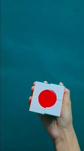 Japan flag 🇯🇵 on YJ Tianyuan V3 O2 cube#rubikscube#cubing#cube#trend#cuber#viral#flag#unique#short