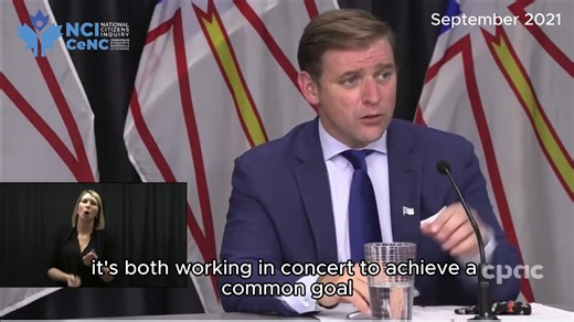 Vaccine passports: "It's a behaviour modification" - Andrew Furey, Premier NL (2021) #StoptheShots #NCI #newfoundland #Canada | National Citizens Inquiry