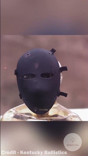 BulletProof Mask VS SHOTGUN ! #facts #amazing #ballisticstest #interesting #bulletproof #experiment