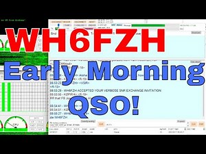 VarAC DX QSO Early Morning DX