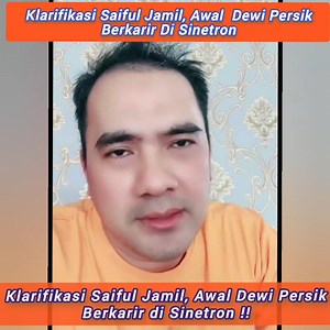 Klarifikasi Saipul Jamil, Awal Dewi Persik Berkarir Di Sinetron !! | Dapur Seleb