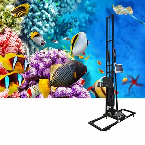 [Hot Item] Hjz 3D UV Digital Canvas Art Decoration Printing Machine Wall Pen Wall Printer