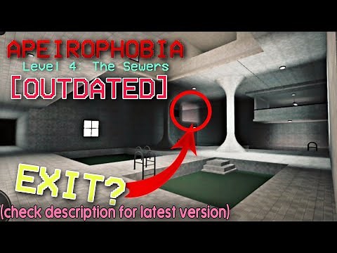 HOW TO ESCAPE Level 4: Sewers in Apeirophobia (ROBLOX) [OUTDATED]