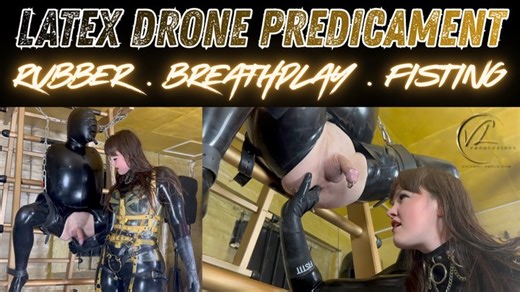 (1080P) LATEX DRONE PREDICAMENT - RUBBER . BREATHPLAY . F******. Vivienne l'Amour puts her rubber drone through it's paces, suspending it in leather and chains, legs spread and gasping for deep hard f******. | Clips4sale