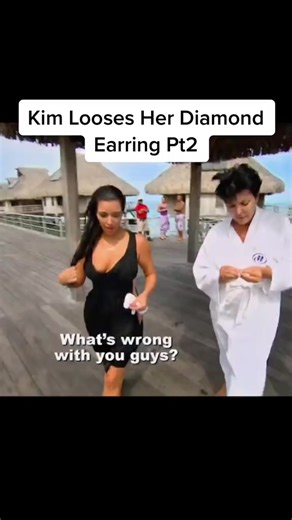 Kim Looses Her Diamond Earring Pt2🖤 #VirginMediaSpeedMC #SHEINcares #foryoupage #fypシ #kardashian #kardashians #kuwtk #KUWTK #kimkardashian #viral | Khardasian Family TV