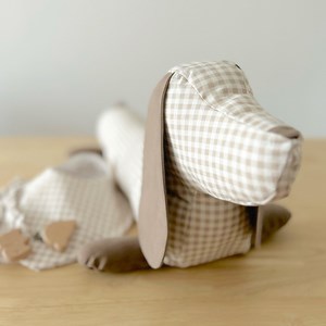 Dachshund Plush Pattern Bib Pacifier - Etsy Canada