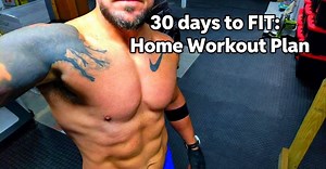 30‑day Home Workout Plan PDF – Beginner Fitness Program, No Equipment, Instant Download - Etsy