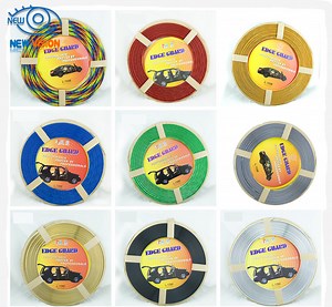 [Hot Item] 15m PVC Chrome Car Door Edge Guard Protection Strip