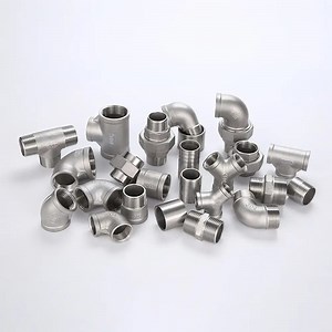 [Hot Item] NPT/Bsp Threaded Socket Banded Stainless Steel Pipe Fittings