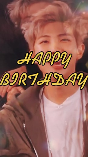 HAPPY BIRTHDAY❕#Bts #btsedit #namjoon #kimnamjoon #foryoupage #fyp #foryou #btsvideo #namjoonbday #birthday #bangtan #edits #fy #rm