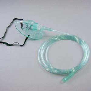 [Hot Item] Thinkehoo Medical Consumable Factory ISO Approve Hospital Disposable Medical Oxygen Mask