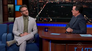 Long Shot star Seth Rogen reveals what percentage of the time he’s actually high in his movies. | The Late Show with Stephen Colbert