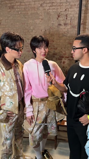 Amine Shines at Moschino Fashion Show