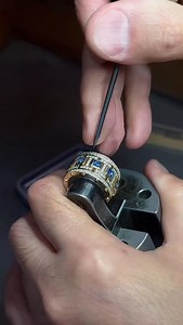 89 reactions · 3 comments | LA PAZ Two-Tone Gold Ring with 5.75ct Sapphires and Diamonds. Deep blue princess-cut sapphires are channeled through the band, their color intensified by the brilliance of round-cut diamonds that wrap the ring in an endless circle. Fully handmade in the USA, this piece carries not just weight on the hand, but the spirit of true Rockford craftsmanship. #rockfordcollection #diamondring #uniqueweddingrings #sapphirering | Rockford Collection | Facebook