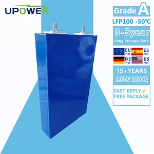 [Hot Item] Uli 3.2V 100ah LFP100 -50℃ Low Temperature LiFePO4 Prismatic Battery Cell for Solar Storage Energy UPS System