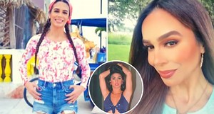 Bibi Gaytán luce figura de veinteañera a sus 51 años