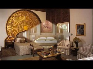 Decoración del dormitorio egipcio