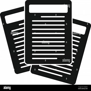 Scenario book icon simple vector. People film. Movie video Stock Vector Image & Art - Alamy