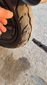 Fixing a tire with a nail in it! | Bee Inspired
