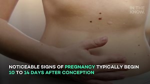 What are the early signs of pregnancy?