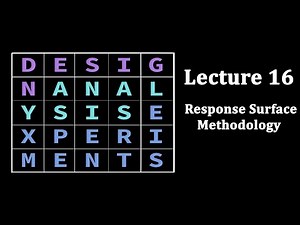 DoE Lecture 16: Response Surface Methodology